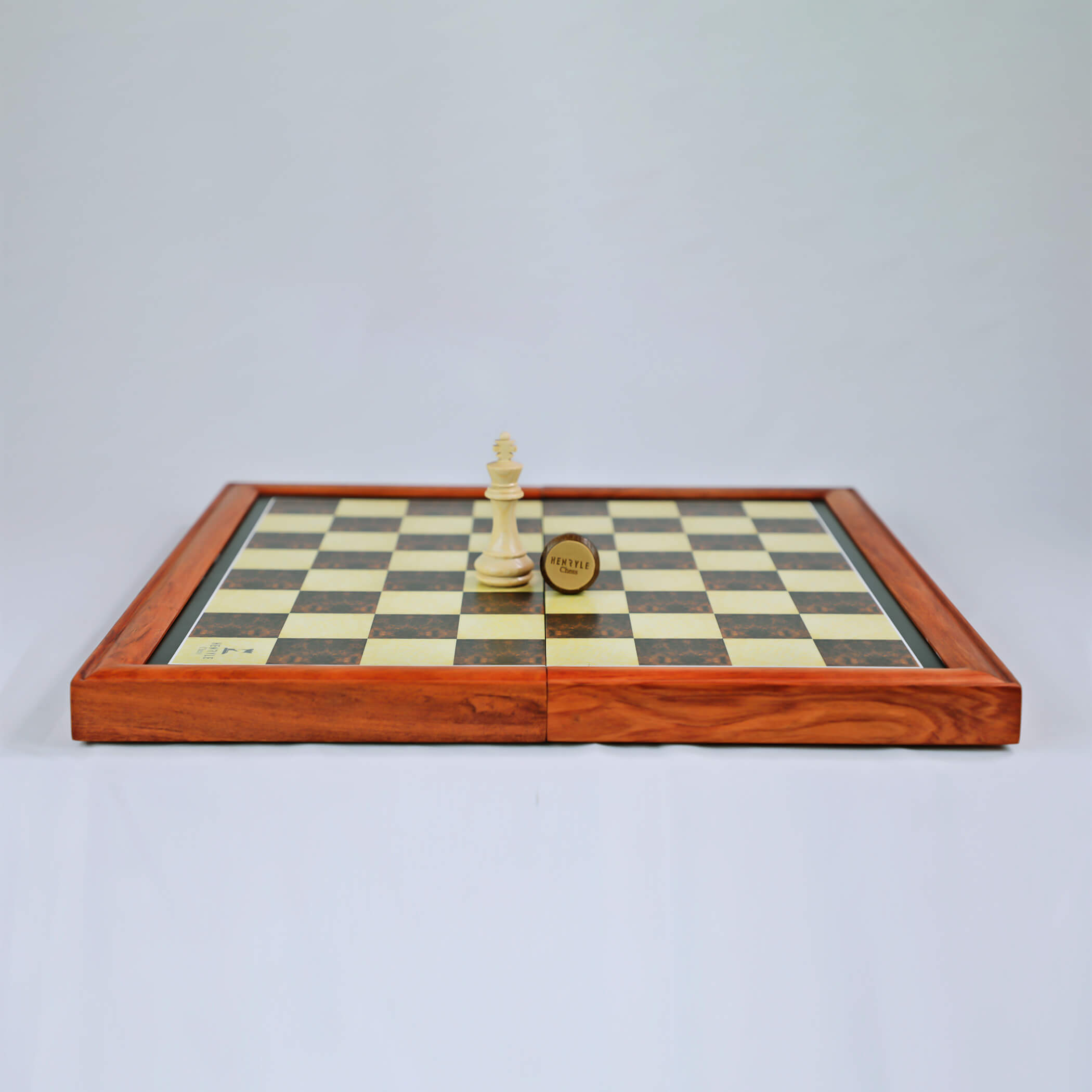 Standard Flat Tournament Chess Board (FIDE) - Henry Chess Sets