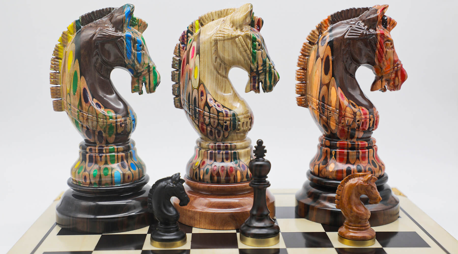 Luxury Wooden Ancient Egyptian Theme Chess Set - Henry Chess Sets