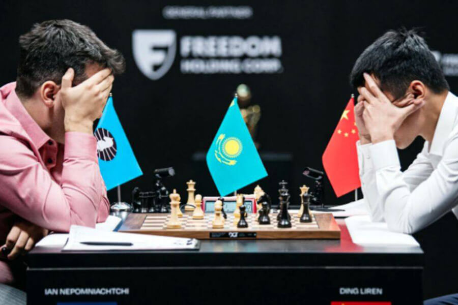International Chess Federation on X: Ian Nepomniachtchi: As I said two  years ago, it's very important to try not to lose. If you don't lose, it's  surely going alright. #FIDECandidates Photo by