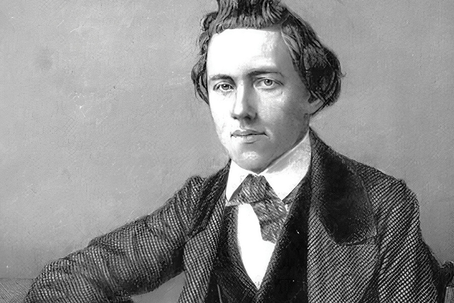 Paul Charles Morphy. /N(1837-1884). American Chess Player. 'Paul