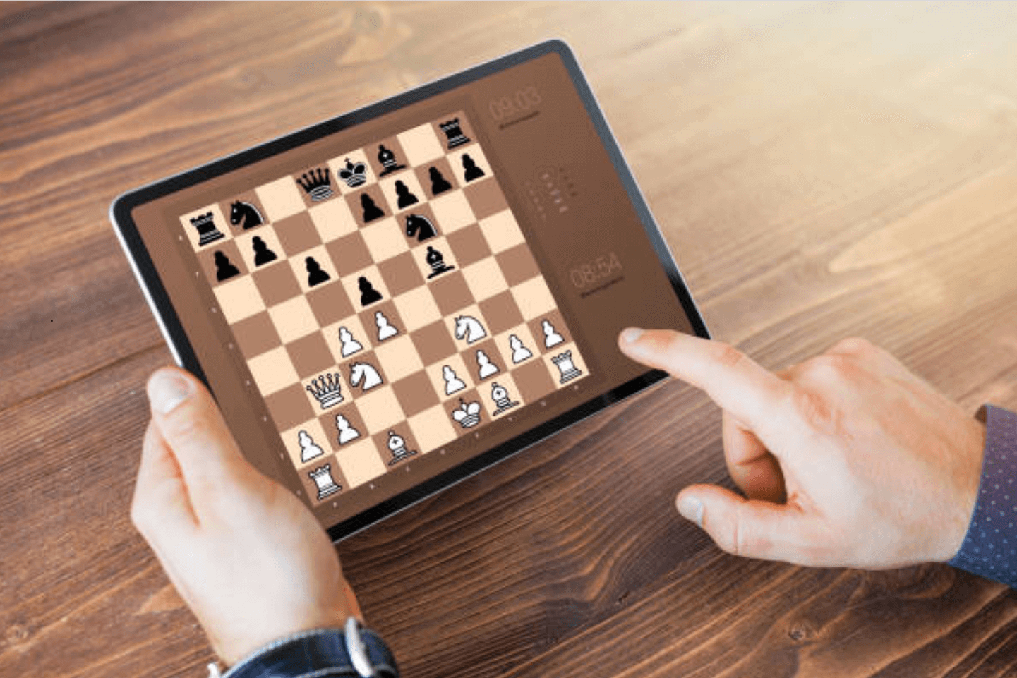 Play chess online against a computer opponent. Set the level from easy to  master, and get hints on how to win!