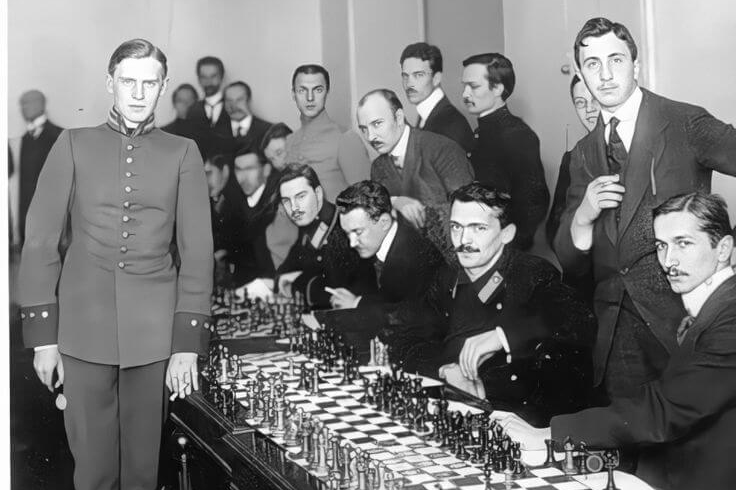 Alekhine At San Remo 1930. One Of Chess History's Greatest