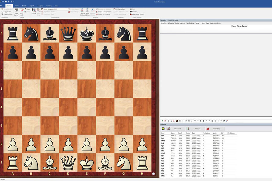 How to activate ChessBase-produced chessplaying programs 